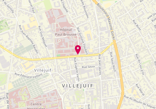 Plan de WILLAIME Léa, 12 Avenue Paul Vaillant Couturier, 94804 Villejuif