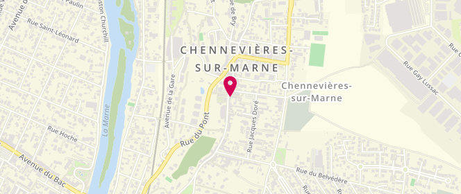Plan de LEFRANCOIS Christophe, 57 Bis Rue du General de Gaulle, 94430 Chennevières-sur-Marne