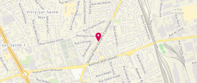 Plan de ZRIHEN Elie, 68 Avenue Paul Vaillant Couturier, 94400 Vitry-sur-Seine