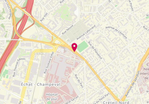 Plan de LUO Dengfeng, 51 Avenue Marechal Lattre de Tassigny, 94010 Créteil