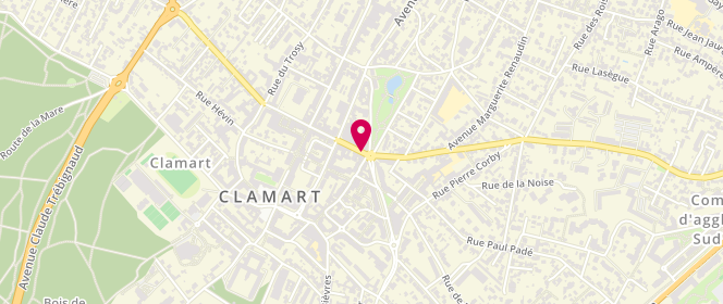 Plan de MOUSTAFA Saleh, 2 Rue Paul Vaillant Couturier, 92140 Clamart
