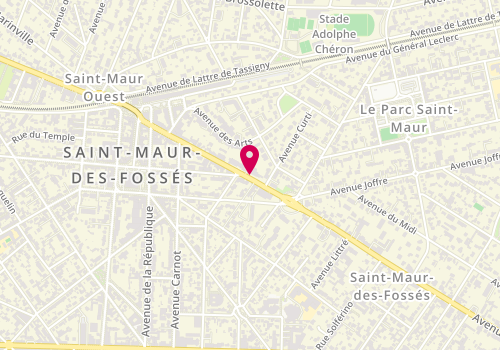 Plan de GESLIN Maxime, 31 Avenue Foch, 94100 Saint-Maur-des-Fossés