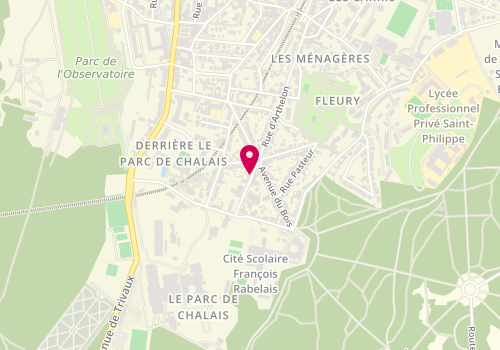 Plan de BENJELLOUN Khadija, 34 Rue d'Arthelon, 92190 Meudon