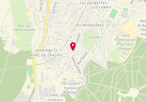 Plan de RIEDLE Nadège, 23 Rue d'Arthelon, 92190 Meudon