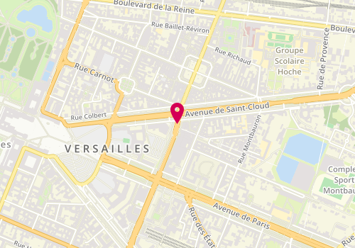 Plan de GIRAUD Vincent, 20 Avenue de l'Europe, 78000 Versailles