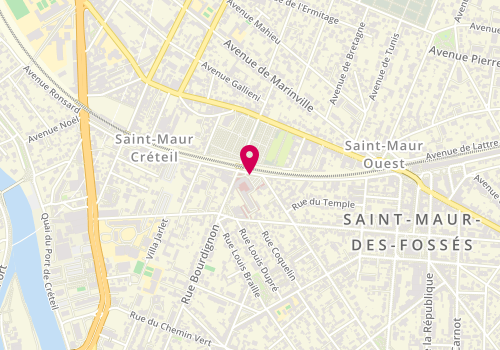 Plan de RAYNAL Gauthier, 48 Rue d'Alsace Lorraine, 94100 Saint-Maur-des-Fossés