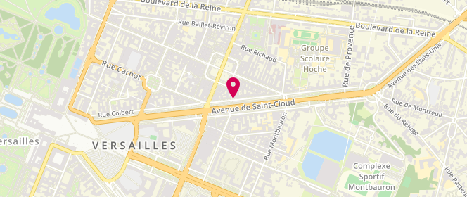 Plan de BENCHIMOL Jean Marc, 37 Avenue de Saint Cloud, 78000 Versailles