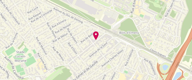 Plan de RANOARIVONY Tantely, 16 Avenue de la Republique, 77340 Pontault-Combault