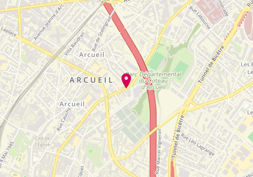 Plan de ROUAM Francis, 54 Avenue Francois Vincent Raspail, 94117 Arcueil