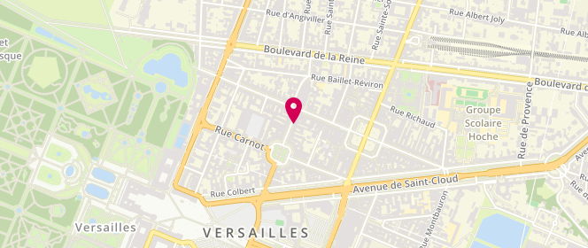 Plan de BUSUTTIL Christophe, 20 Rue Hoche, 78000 Versailles