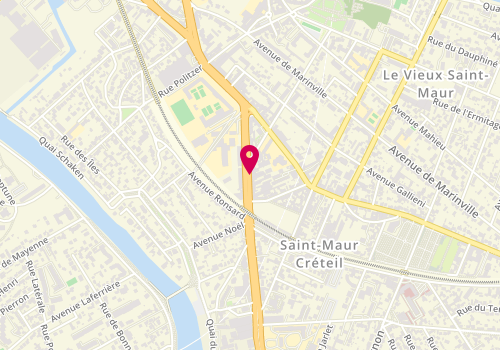 Plan de FERRAT Emilie, 23 Rue du Pont de Créteil, 94100 Saint-Maur-des-Fossés