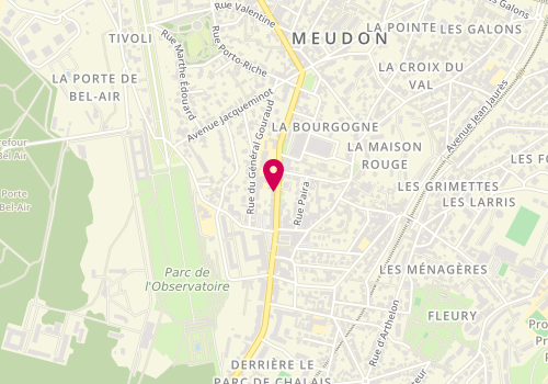 Plan de ATHIAS Thierry, 22 Rue de la Republique, 92190 Meudon