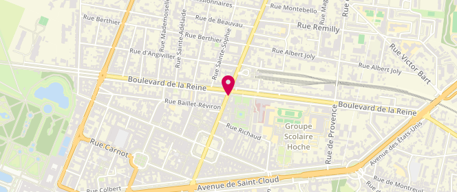 Plan de COLOMBANI Marie Christine, 32 Rue du Marechal Foch, 78000 Versailles