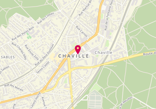 Plan de BERLEMONT Christophe, 11 Place du Marché, 92370 Chaville