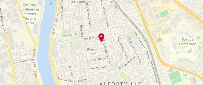 Plan de CONDE Catia, 36 Rue du Marche, 94140 Alfortville