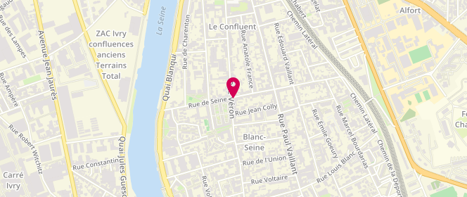 Plan de GAGNY Marc, 4 Rue de Seine, 94140 Alfortville