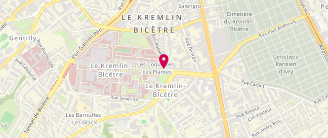 Plan de AKKARI Rezkalla, 78 Avenue du General Leclerc, 94275 Le Kremlin-Bicêtre