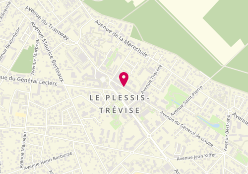 Plan de REY-MATHIEU Hélène, 17 Avenue du Général de Gaulle, 94420 Le Plessis-Trévise