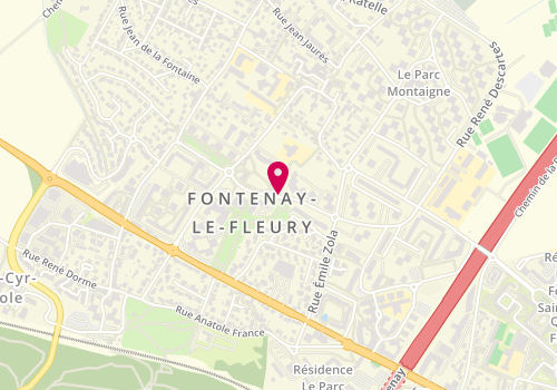 Plan de BRUNA Françoise, 8 Avenue Jean Lurçat, 78330 Fontenay-le-Fleury