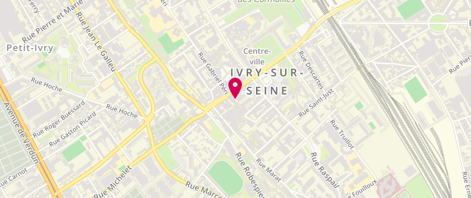 Plan de GIBERT Eric, 2 Bis Promenee Superieure, 94200 Ivry-sur-Seine