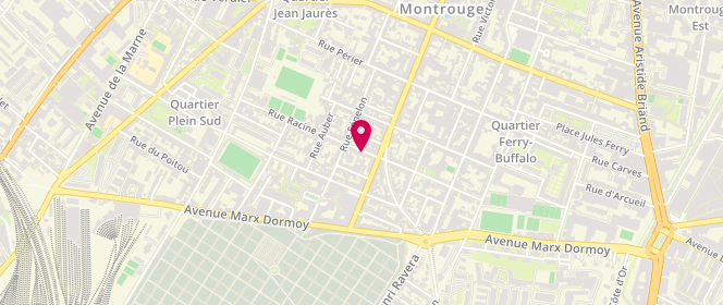 Plan de Vu-Hong Thuy-Ai, 31 Rue Racine, 92120 Montrouge