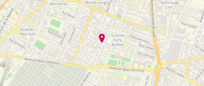 Plan de DE OLIVEIRA Maria, 2 Rue Boileau, 92120 Montrouge