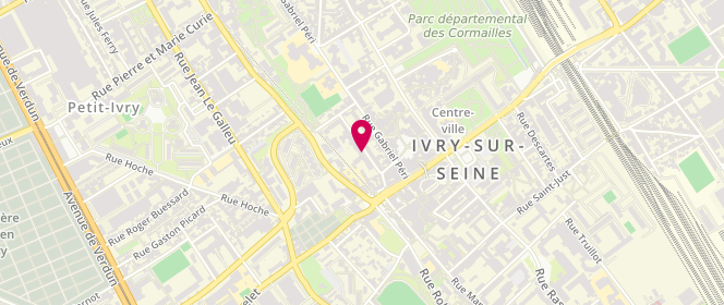 Plan de BOUAYED Nassib, 7 Rue Louis Rousseau, 94200 Ivry-sur-Seine