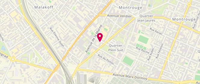 Plan de HELENON Alain, 118 Avenue Jean Jaurès, 92120 Montrouge