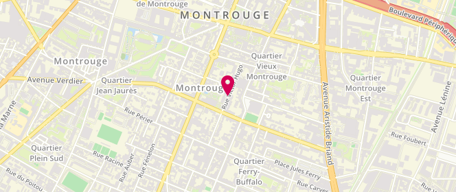 Plan de ELBEZE Marc, 21 Rue Victor Hugo, 92120 Montrouge