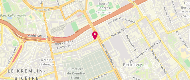 Plan de ARDISSON Béatrice, 2 Bis Rue de Chateaudun, 94200 Ivry-sur-Seine