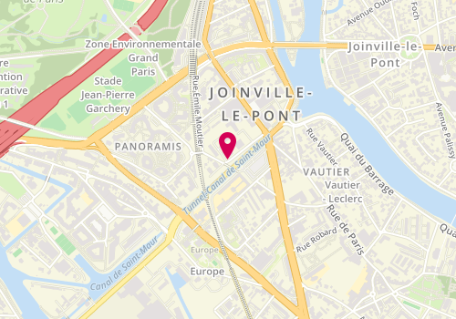 Plan de LARZUL Daniel, 7 Rue Hippolyte Pinson, 94340 Joinville-le-Pont