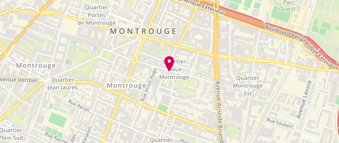 Plan de LEBLAY-LUNDGREN Dominique, 27 Bis Rue Louis Rolland, 92120 Montrouge