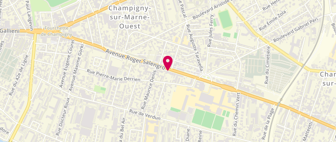 Plan de TIMSIT Stéphane, 98 Bis Avenue Roger Salengro, 94500 Champigny-sur-Marne