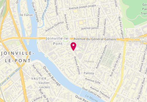 Plan de BASTIEN Marie, 5 Avenue du President Wilson, 94340 Joinville-le-Pont