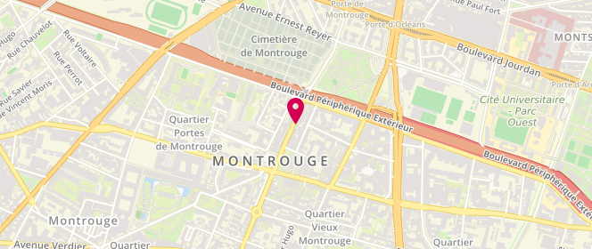 Plan de CHEMLA Catherine, 29 Avenue de la Republique, 92120 Montrouge