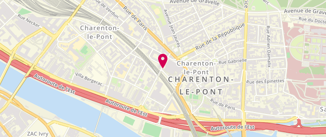 Plan de CABLAN Xavier, 24 Rue Victor Hugo, 94220 Charenton-le-Pont
