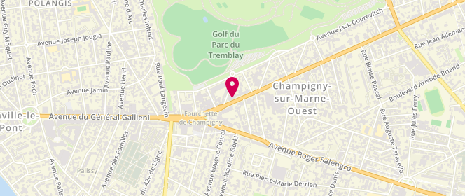 Plan de COHEN Gérard, 17 Avenue du Général de Gaulle, 94500 Champigny-sur-Marne