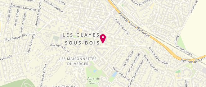 Plan de DJELAILIA Djamel, 1 Avenue du Commerce, 78340 Les Clayes-sous-Bois