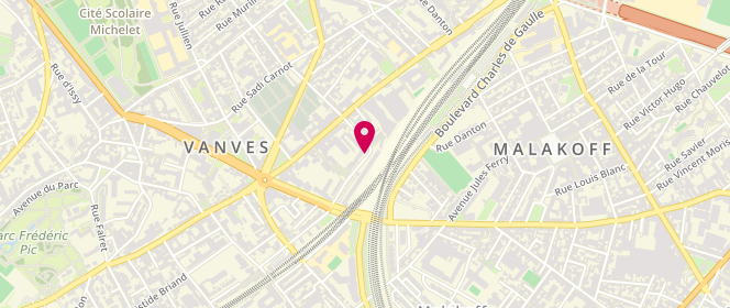 Plan de MANTOUT Fouzia, 23 Avenue de Verdun, 92170 Vanves