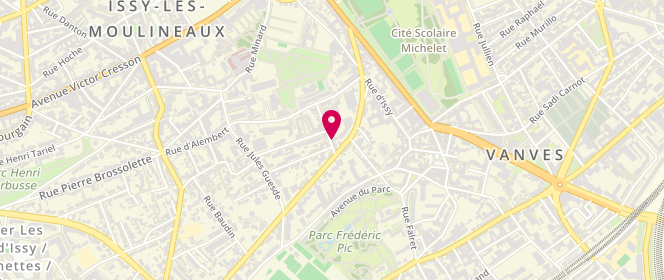 Plan de CHICHEPORTICHE Gil, 4 Rue Georges Marcel Burgun, 92130 Issy-les-Moulineaux