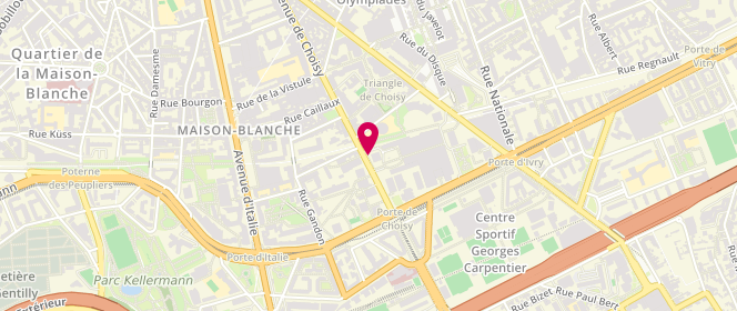 Plan de FAMY Nyan, 22 Avenue de Choisy, 75013 Paris