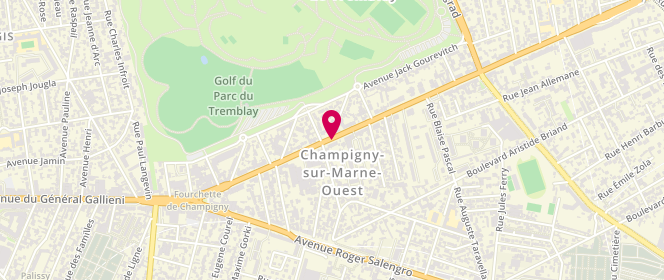 Plan de BOESCH Christophe, 60 Avenue du Général de Gaulle, 94500 Champigny-sur-Marne