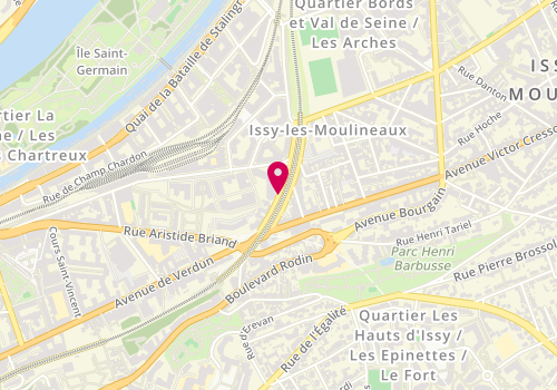 Plan de ABDELAZIZ Arselam, 16 Boulevard Garibaldi, 92130 Issy-les-Moulineaux