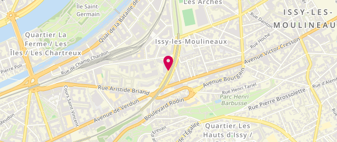 Plan de FILALI Adib Driss, 16 Boulevard Garibaldi, 92130 Issy-les-Moulineaux