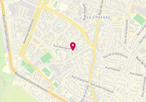Plan de BOITEL Servane, 2 Rue Cimarosa, 78150 Le Chesnay-Rocquencourt