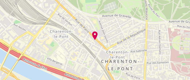 Plan de CATTAN Philippe, 91 Rue de Paris, 94220 Charenton-le-Pont