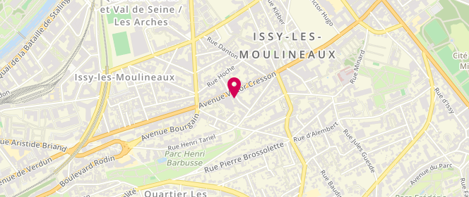Plan de DESFOSSES Christophe, 4 Rue Edouard Branly, 92130 Issy-les-Moulineaux