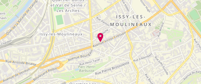Plan de GASPARIAN Didier, 30 Avenue Victor Cresson, 92130 Issy-les-Moulineaux