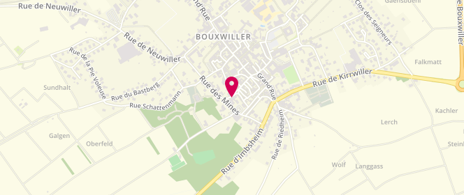 Plan de BART Antoine, 19 Bis Rue du Canal, 67330 Bouxwiller
