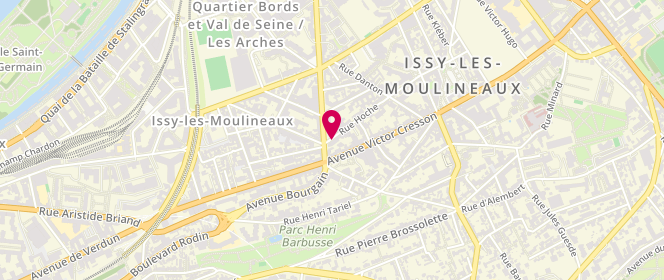 Plan de GALEY Julie, 57 Rue Hoche, 92130 Issy-les-Moulineaux